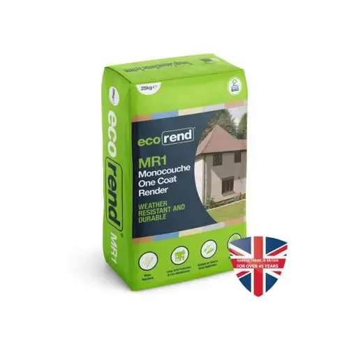 One-Coat Render, Chalk White 25kg
