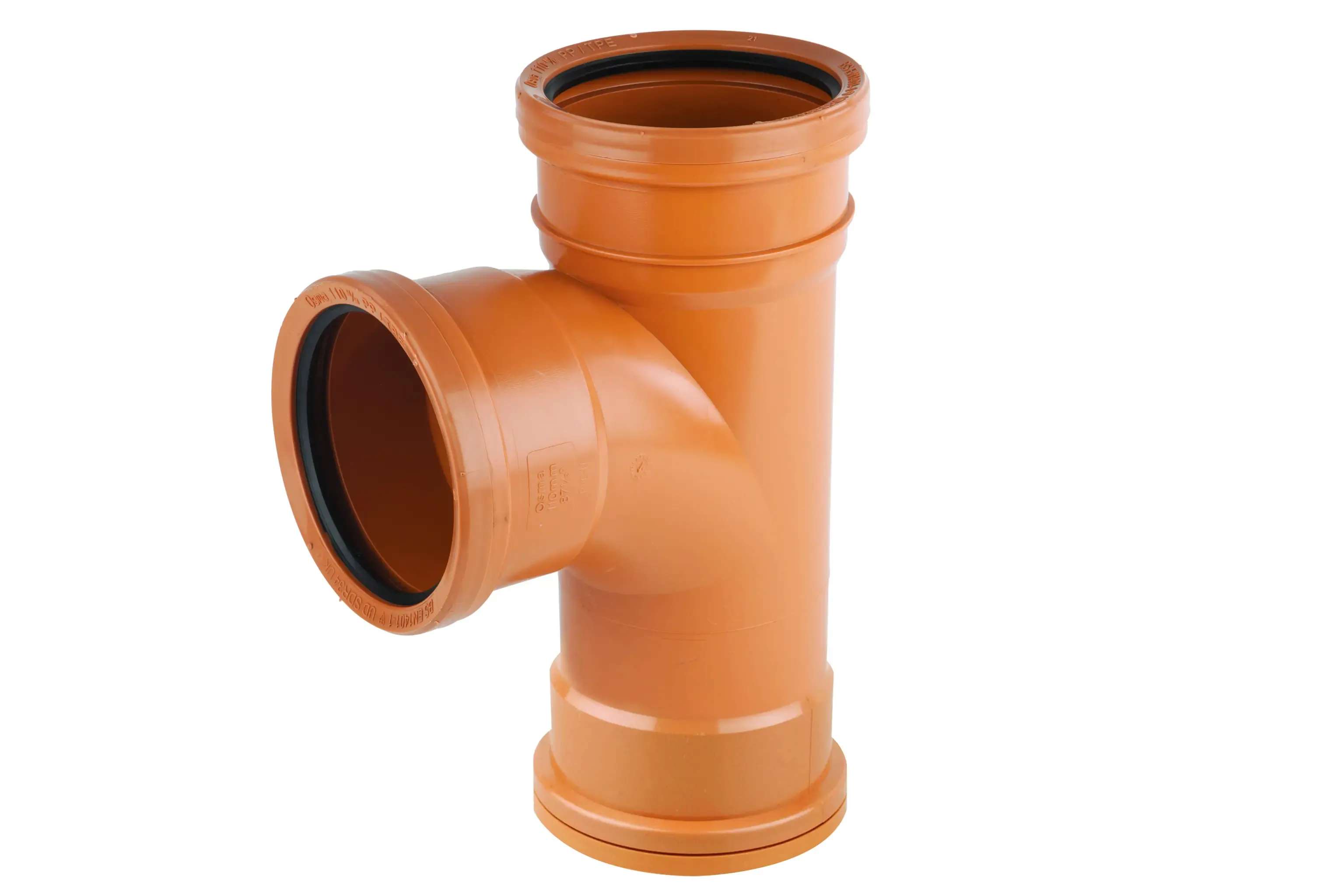 Drainage Equal Junction Double Socket 87 - 110mm