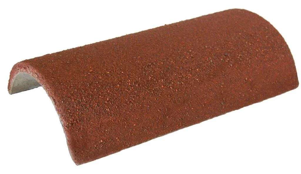 Redland Half Round Ridge Antique Red