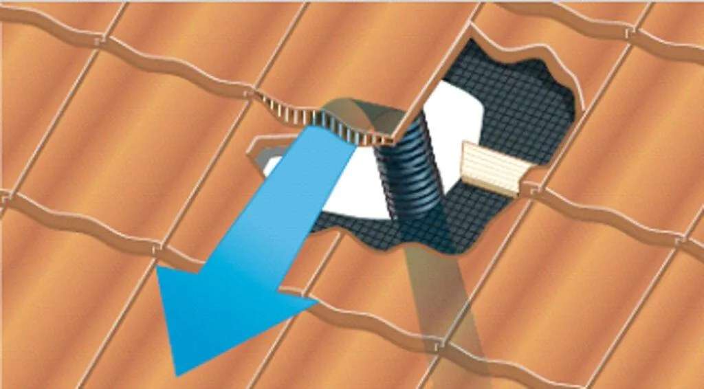 Redland Slate 10 RedLine Vent Black