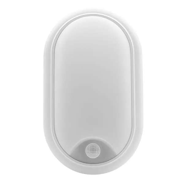 OVIA PIR White Bulkhead IP65 OV15WPIR
