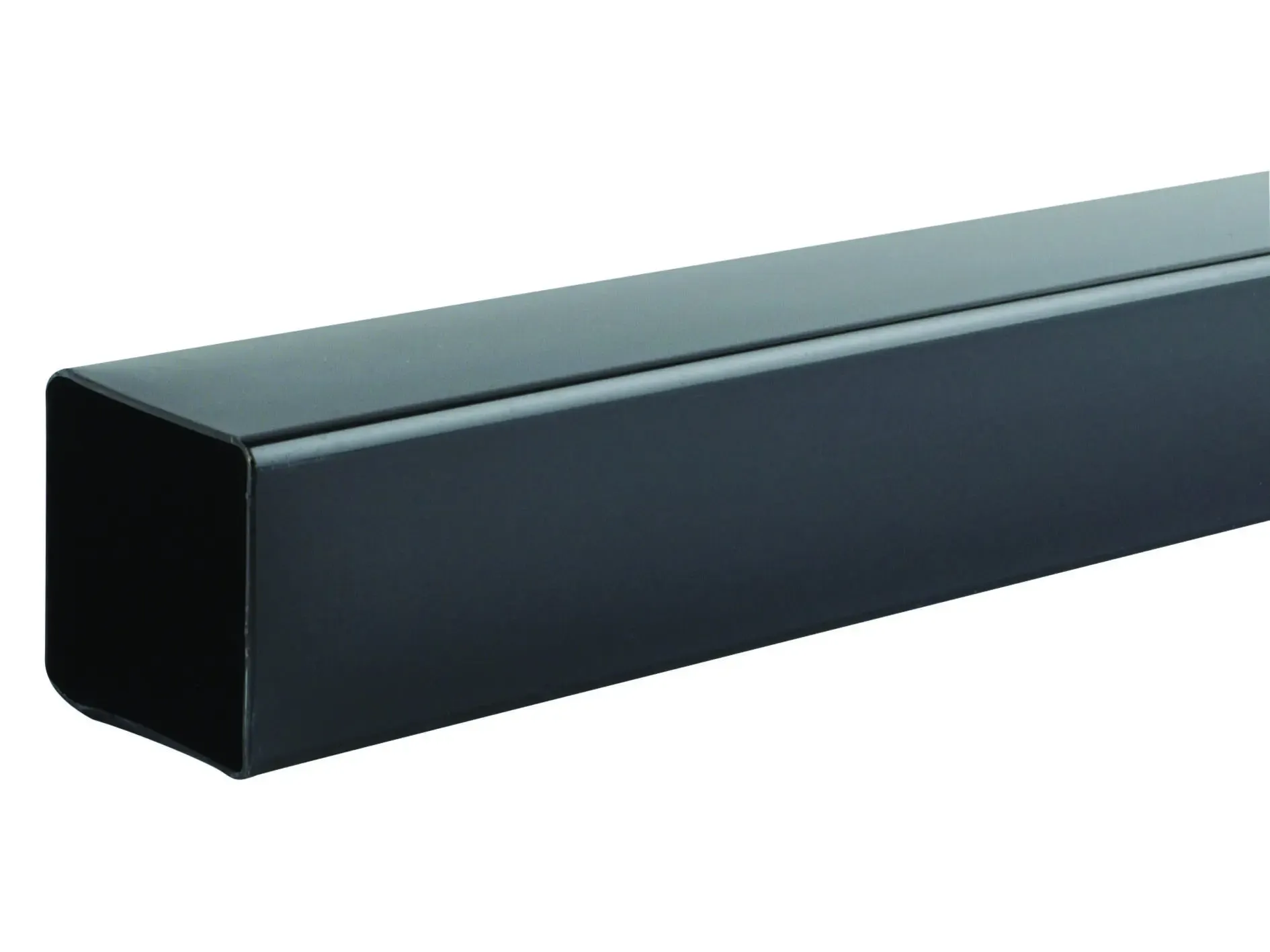 Square Down Pipe, 61mm, Black, 4m