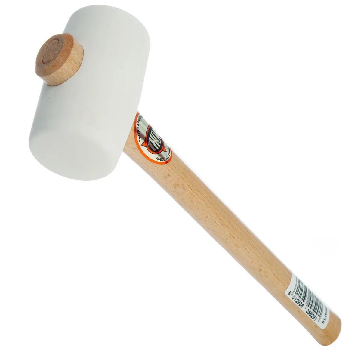 Thor 952W White Rubber Mallet 54mm 300g