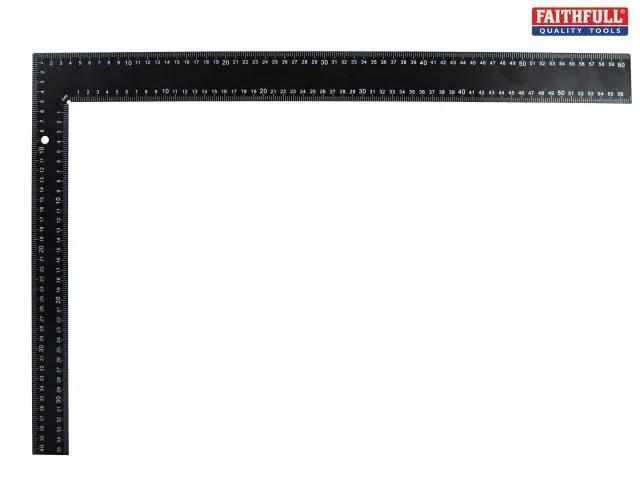 Faithfull Black Steel Roofing Square 600 x 400mm