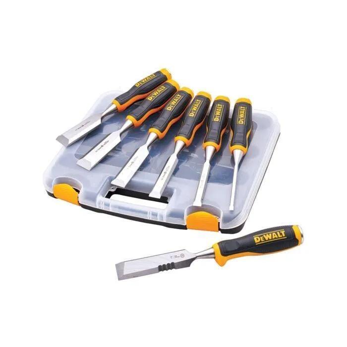DeWalt 6 Piece Chisel Set With Free Chisel Knife