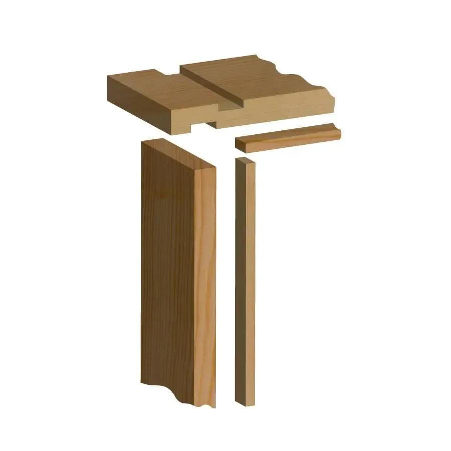 Softwood Internal Door Lining Set 32mm x 115mm Including Loose Stops