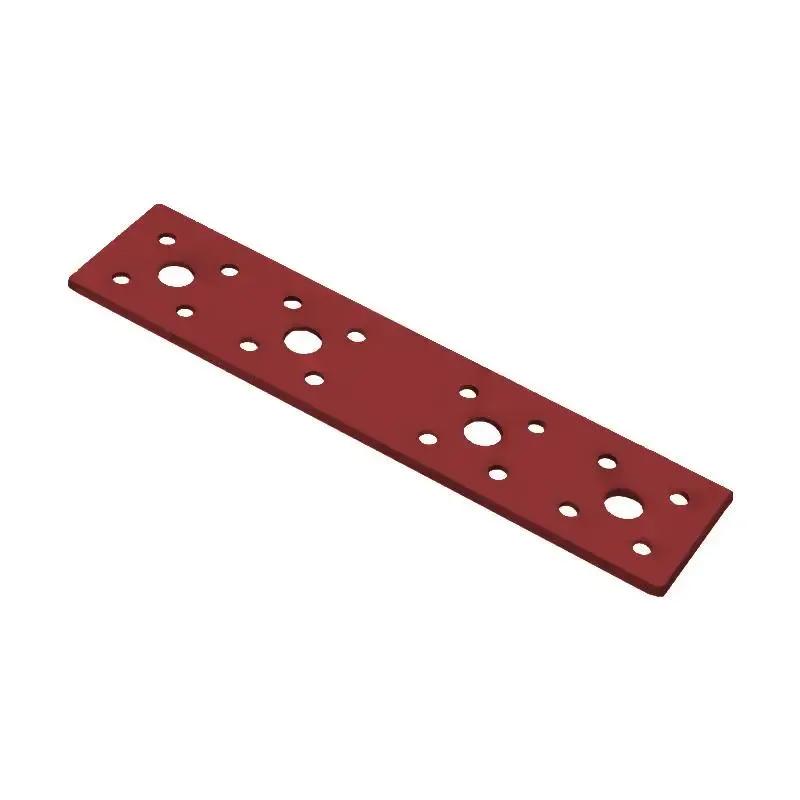 Heavy Duty Flat Connector Plate - 40 x 175mm, 3mm Thick