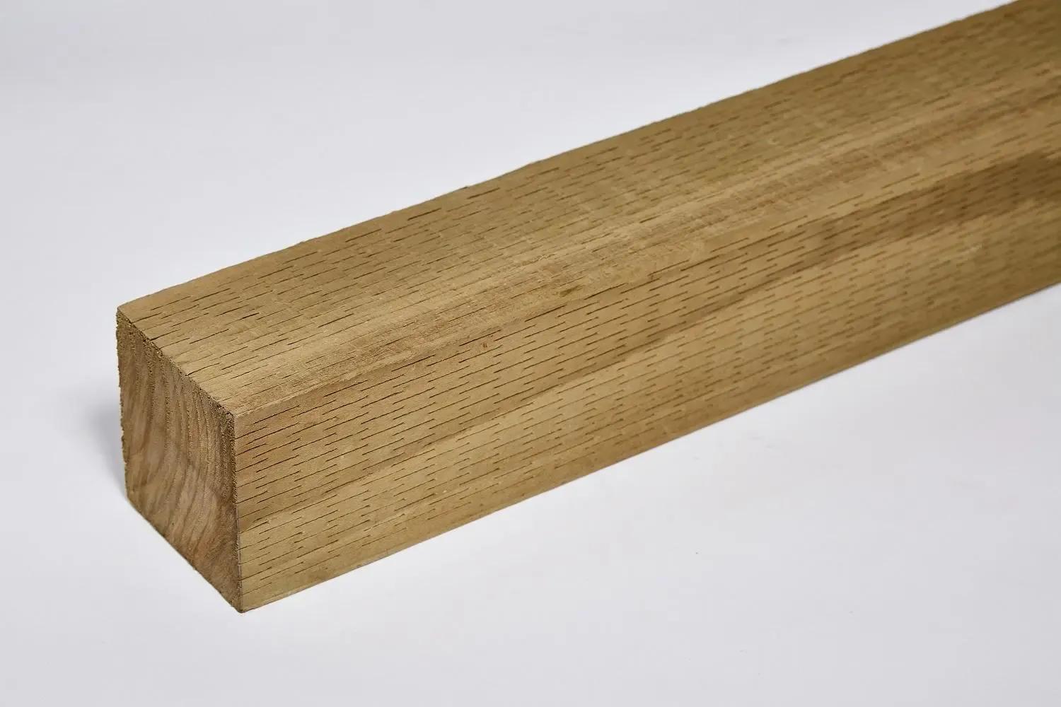 UC4 Incised Fence Post Brown Treated 100 x 100mm x 3m (4x4in)