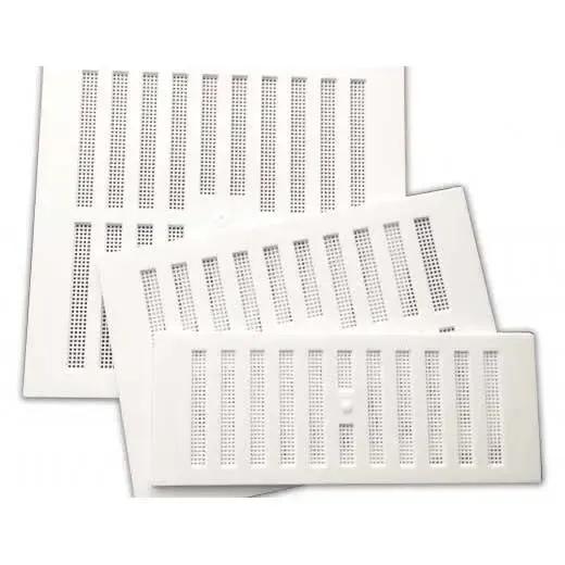 White Hit And Miss Ventilation Grille 229mm X 78mm