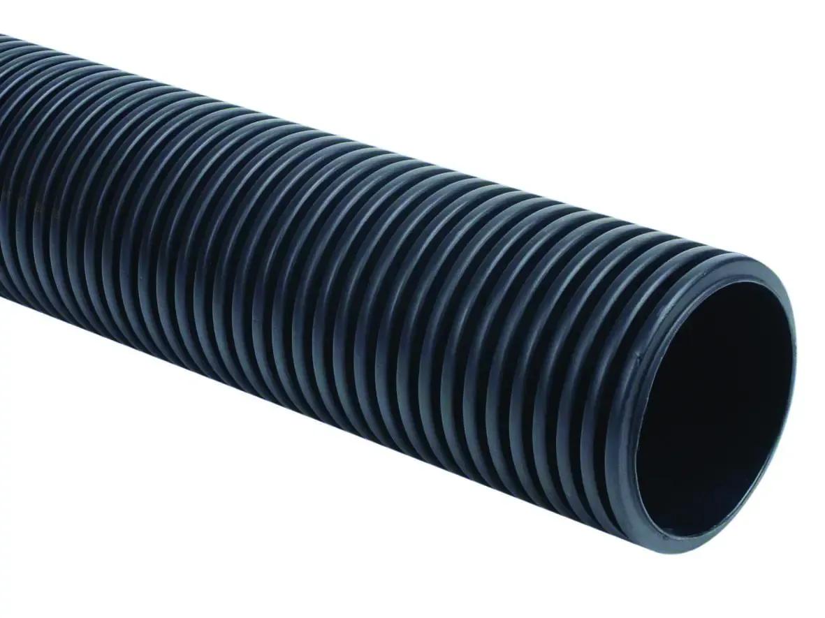 TwinWall 225mm Plain Ended Pipe - Unperforated 6m
