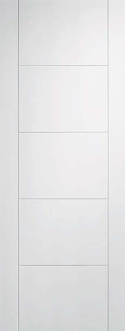 Vancouver (LPD) White Primed Door 2040 x 826mm WFVAN826