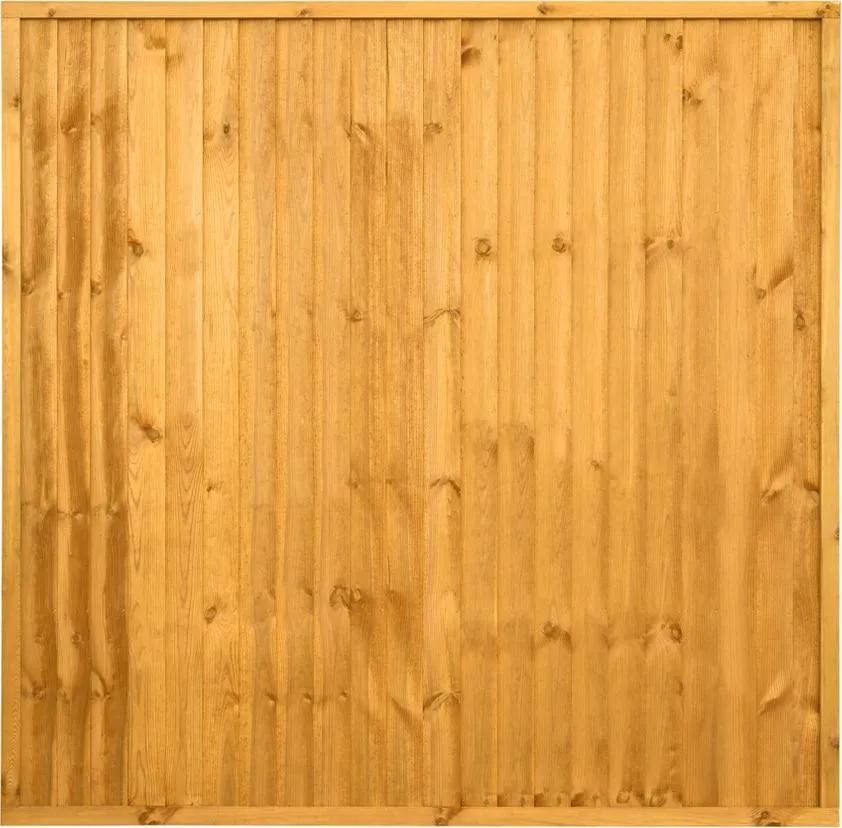 Superior Closeboard Fence Panel Golden Brown 1830 x 900mm (3x6ft)