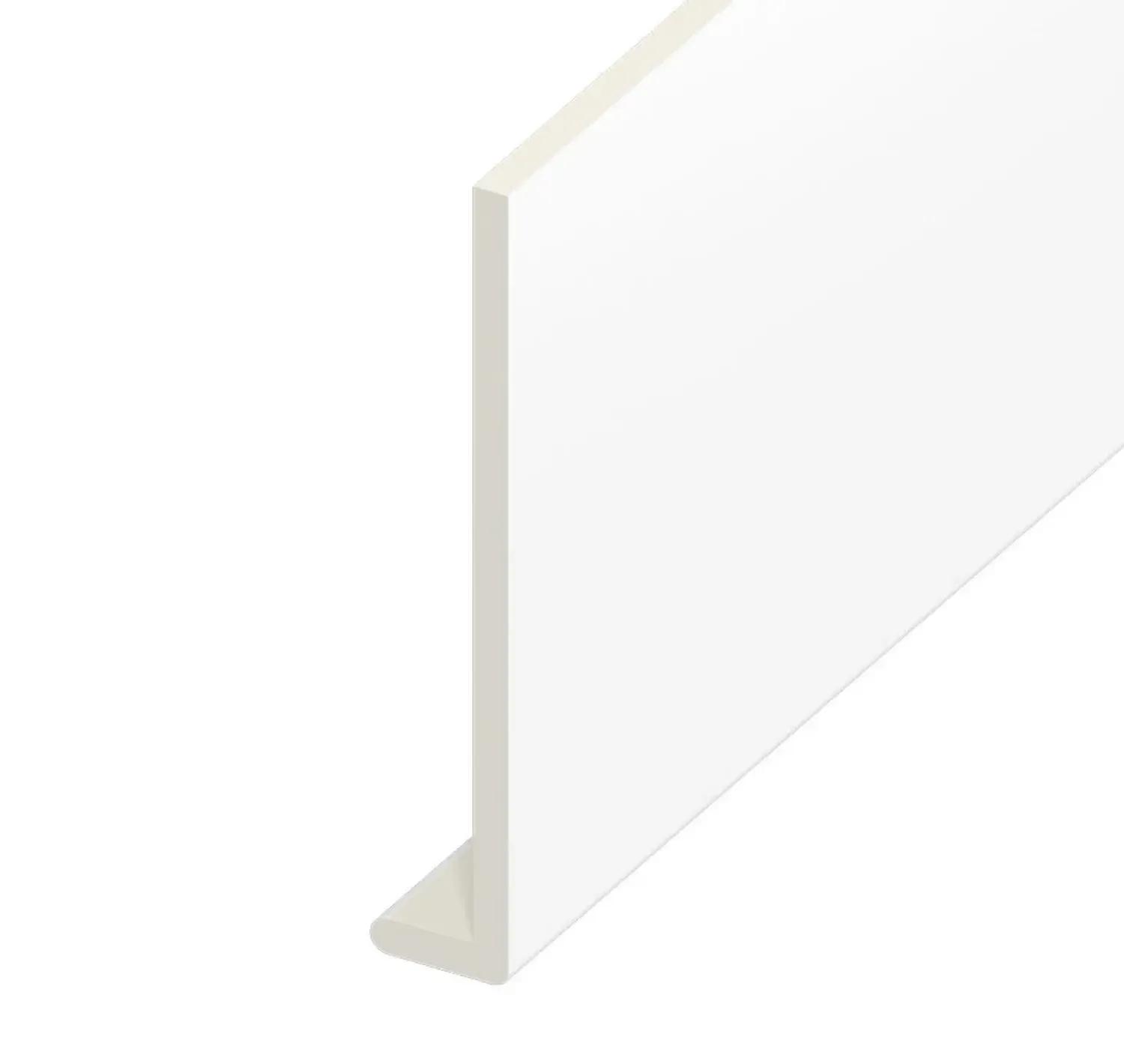 Fascia Capping Board Square White 200 x 9mm x 5m