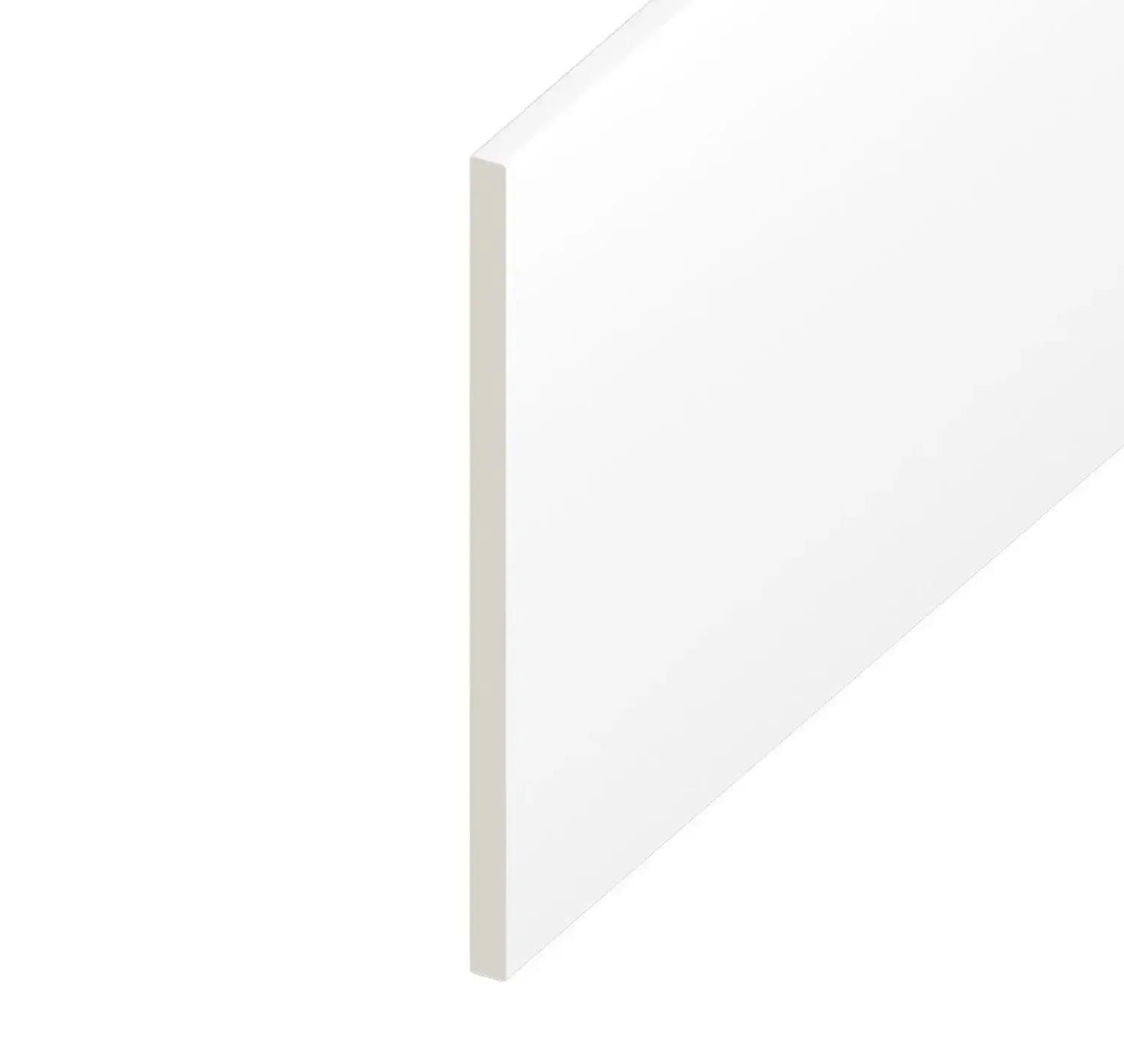 Soffit Board Plain Double-Edged White 100 x 9mm x 5m