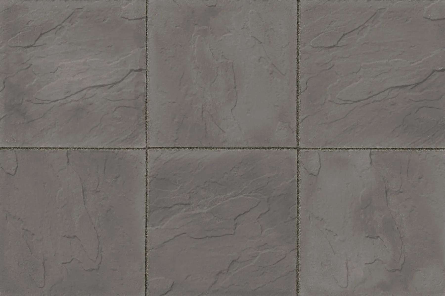 Stonemarket Ryton Charcoal 600 x 600 x 38mm (9m²)