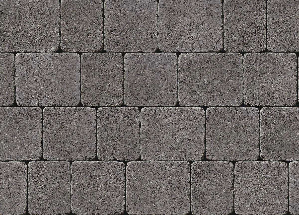 Tobermore Tegula Trio Paving Block 50mm Charcoal Mixed Size (13.65m²)