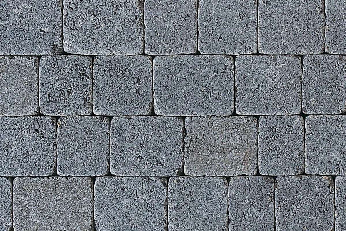 Tobermore Tegula Setts 50mm Charcoal Mixed Size (8.5m²)