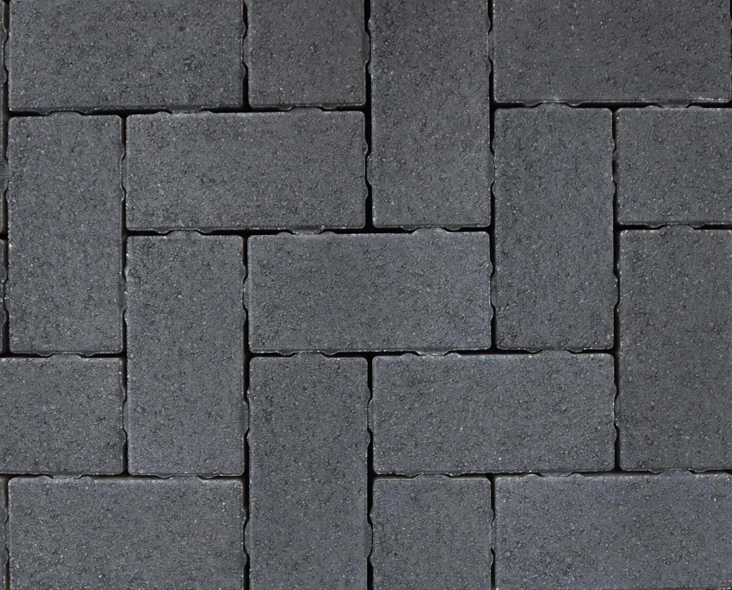 Tobermore Hydropave Pedesta Paving Block 200 x 100 x 80mm Charcoal (9.6m²)
