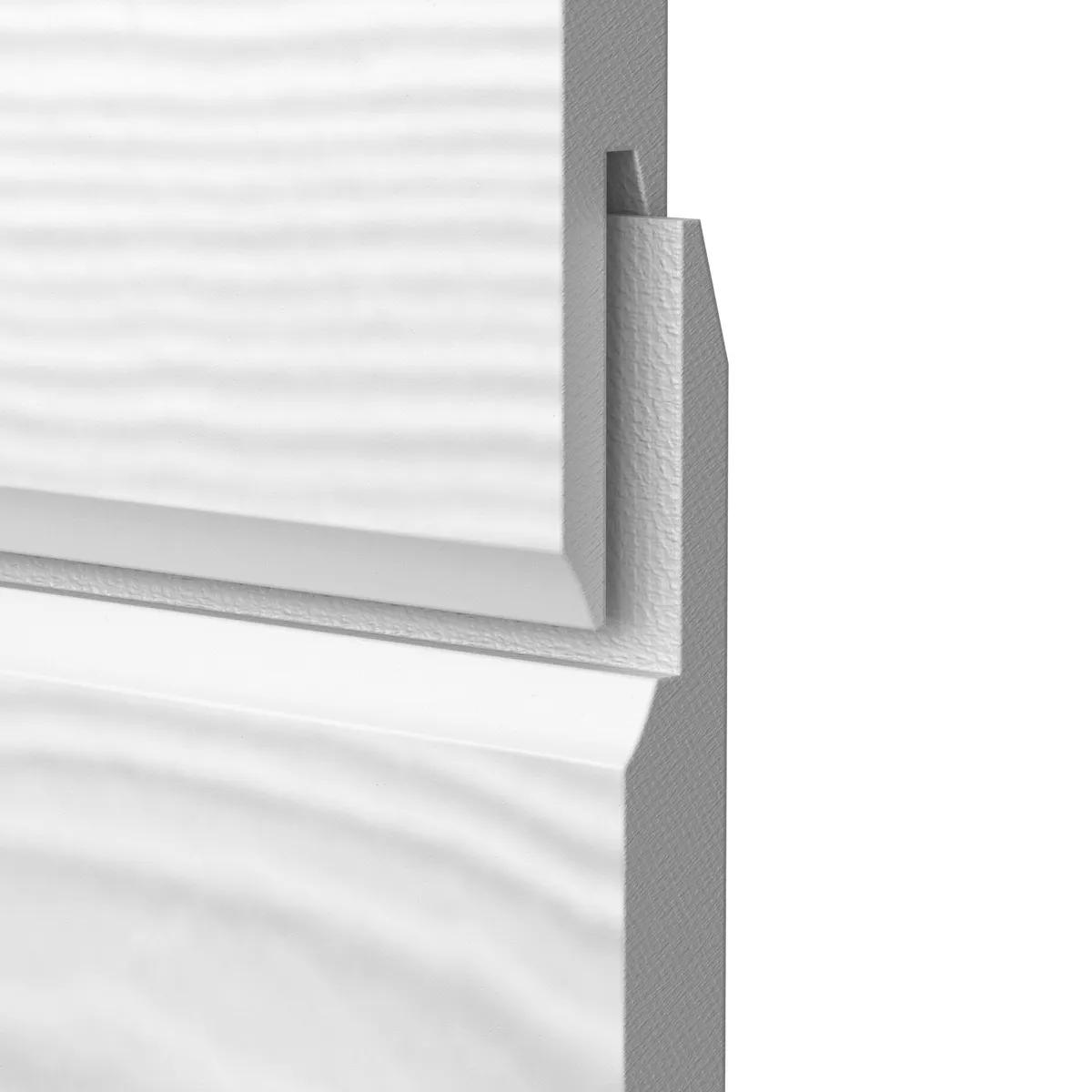 Hardie® VL Plank Weatherboard Cedar Finish Arctic White