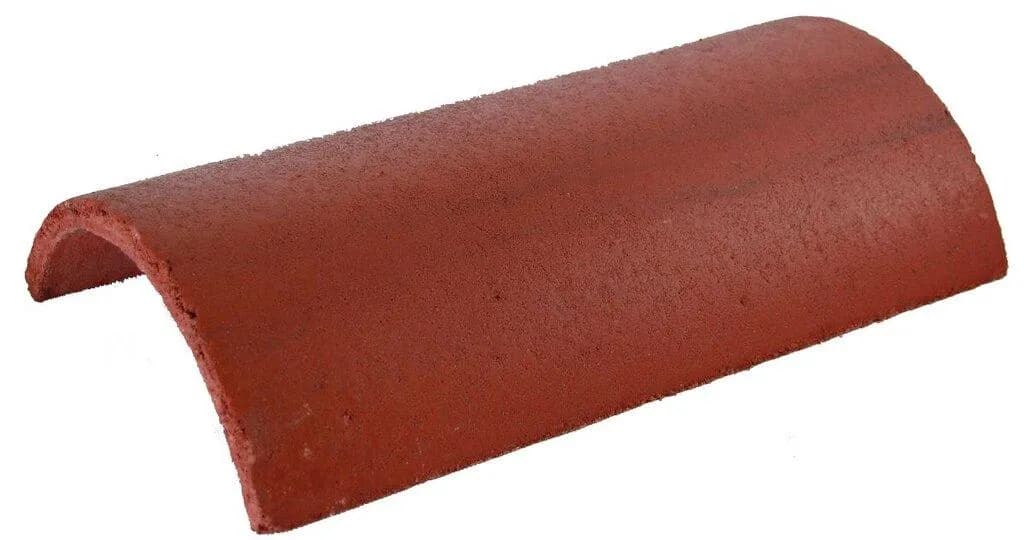 Redland Half Round Ridge Rustic Red