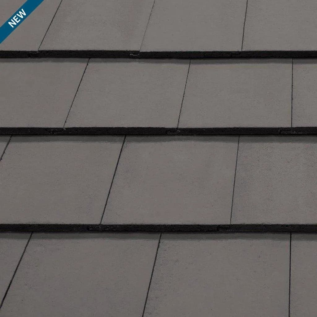 Sandtoft TLE Dark Grey Concrete Interlocking Flat Tile