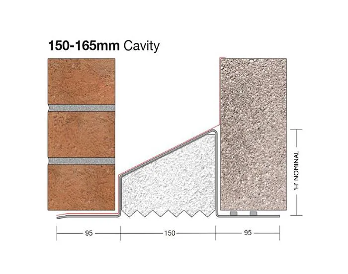 Birtley CB150 Standard Duty Cavity Wall Lintel 900mm