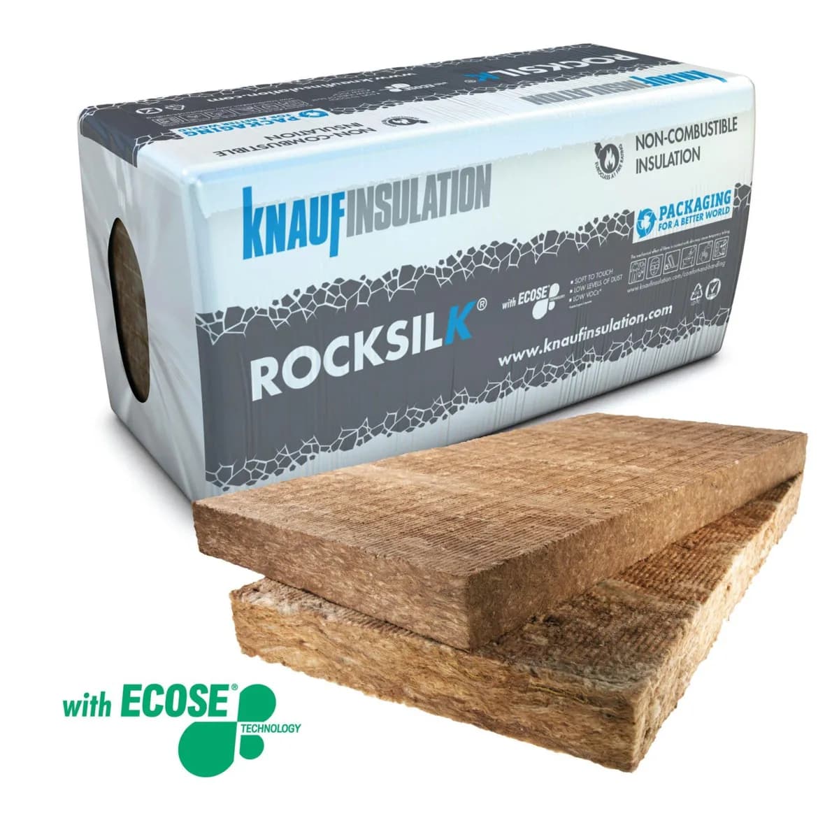 Knauf Rocksilk® Flexible Slab 100mm – 600mm x 1200mm (4.32m²)