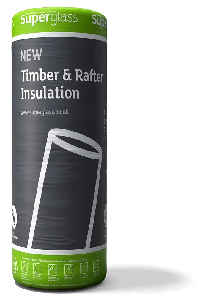 Superglass Timber & Rafter Roll 32 – 140mm (3.19m²)