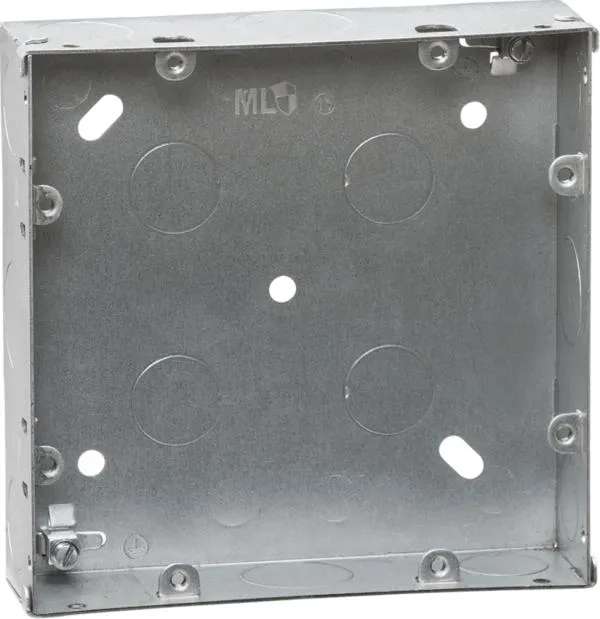6-8G 35mm galvanised steel box (Steel)