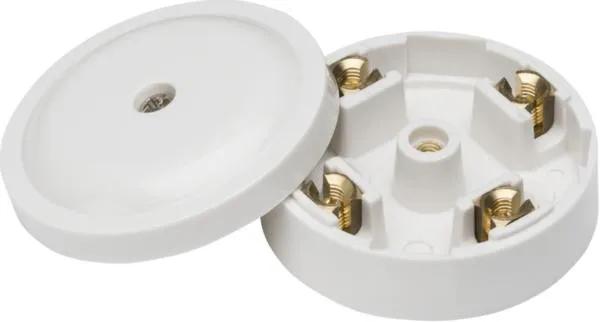 20A Junction Box 4-Terminal – White (59mm) (White)