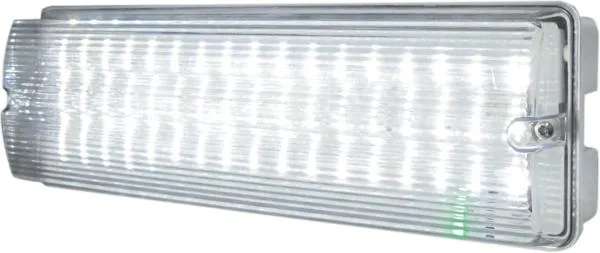 230V IP65 6W LED Emergency Bulkhead (maintained/non-maintained)