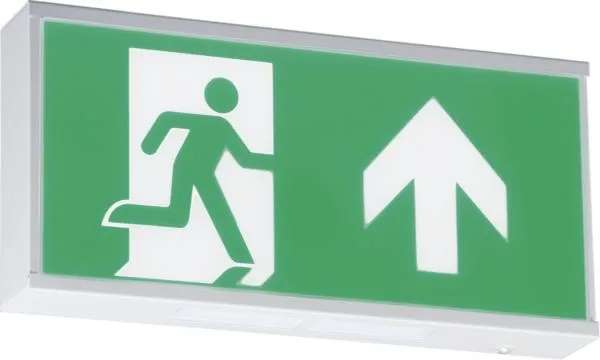 230V IP20 Wall Mounted LED Emergency Exit sign (maintained/non-maintained)