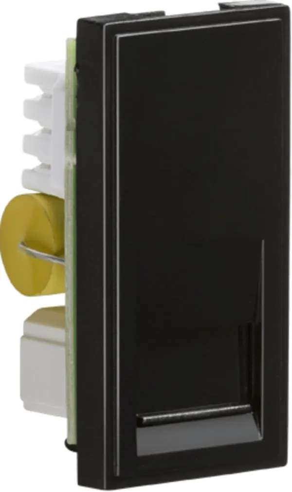 Telephone Master Outlet Module 25 x 50mm (IDC) – Black (Black)
