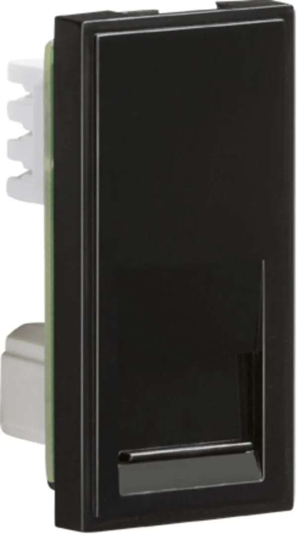 Telephone Secondary Outlet Module 25 x 50mm (IDC) – Black (Black)