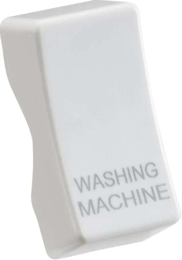 Rocker cover – laser printed WASHING MACHINE