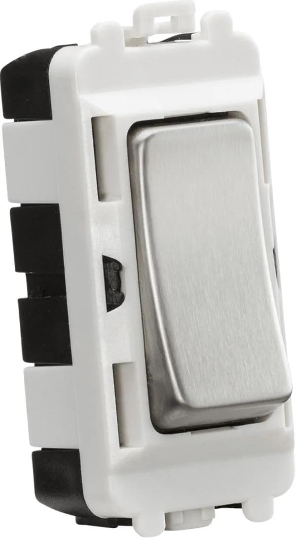 20AX 2 way SP grid module – brushed chrome (Brushed Chrome)