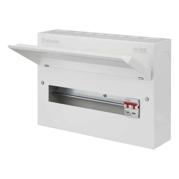 Click Elucian 16 Way 100a Main Switch Consumer Unit CUEB16MS14