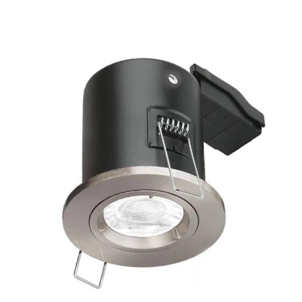 EFD™ GU10 Fixed Lock Ring Aluminium Fire Rated Downlight EN-FD101SN