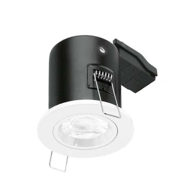 EFD™ GU10 Fixed Lock Ring Aluminium Fire Rated Downlight EN-FD101W