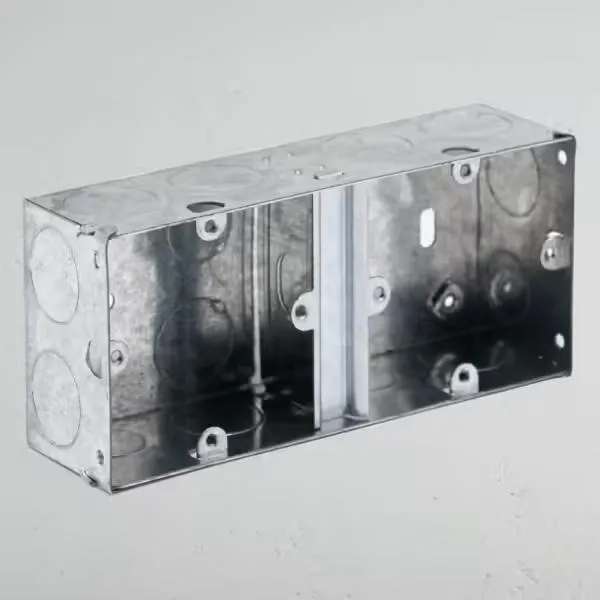 Corston 2x Single Metal Back Box