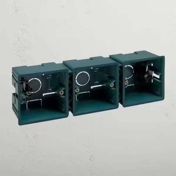 Corston 3x Single Plasterboard Back Box