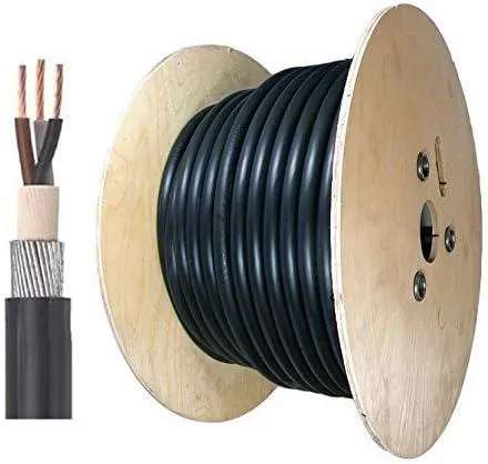 6943X BS5467 SWA PVC XLPE Armoured Cable 3 Core 25mm² 100m