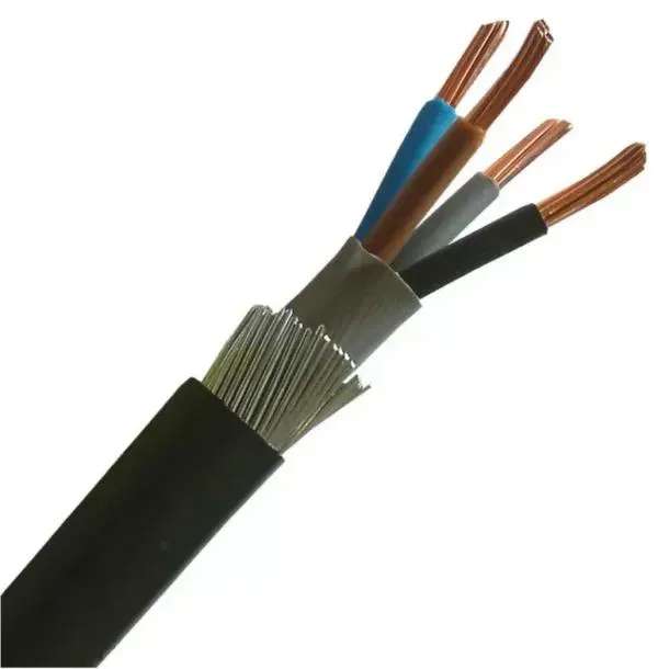 6943X BS5467 SWA PVC XLPE Armoured Cable 4 Core 1.5mm² 100m