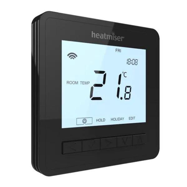 Heatmiser neoAir v3 Wireless Smart Thermostat – Sapphire Black