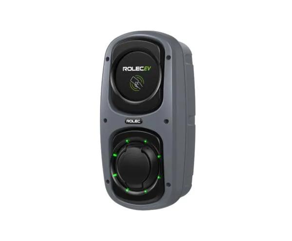Rolec WallPod Smart EV Charger – up to 7.4kW Type 2 Socket – Grey ROLEC4020G