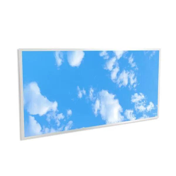 Sky Cloud LED Panel 120x60cm size LED Backlit Panel with 2D Sky Picture,60W set of 2 units