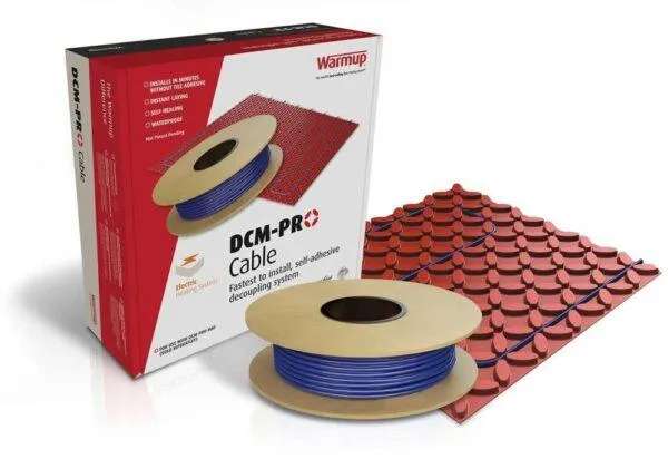 Warmup DCM-PRO 8m² 1.2kW Underfloor Heating Cable (87.1m Length)
