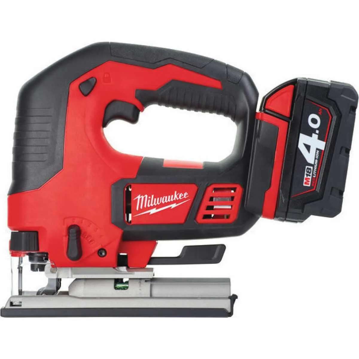 Milwaukee M18BJS-402C M18 18 Volt Jigsaw (2 x 4.0Ah batteries)