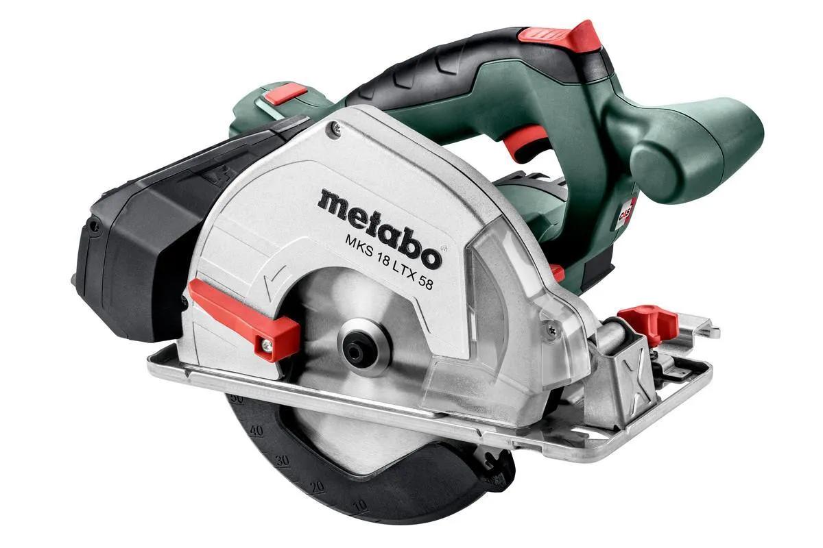 Metabo MKS18LTX58 18v Cordless Metal Circular Saw Body Only In MetaBOX