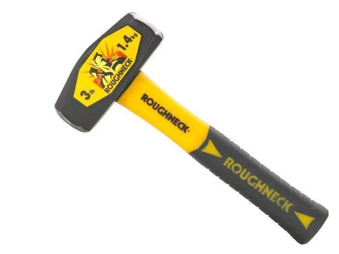 Roughneck 65608 Fibreglass Handle 1.4kg / 3lb Club Hammer